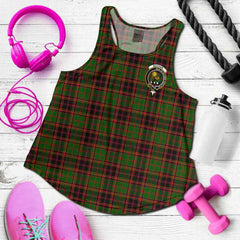 Buchan Tartan Crest Women Racerback Tank