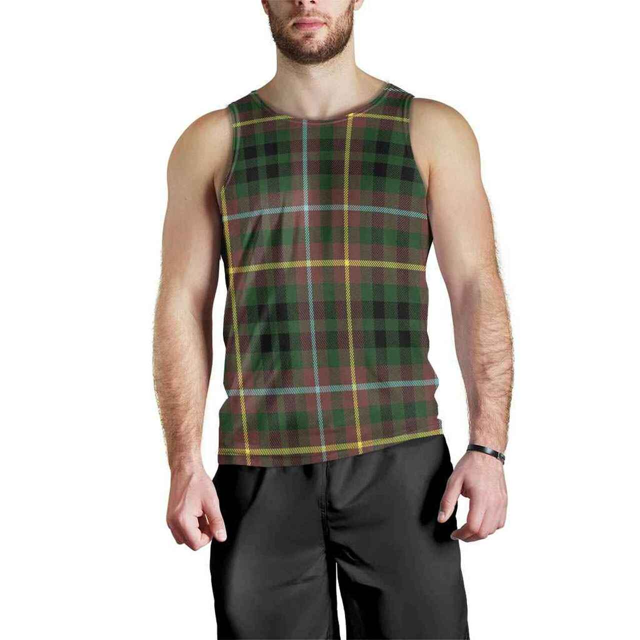 Buchanan Hunting Tartan Plaid Men Tank Top