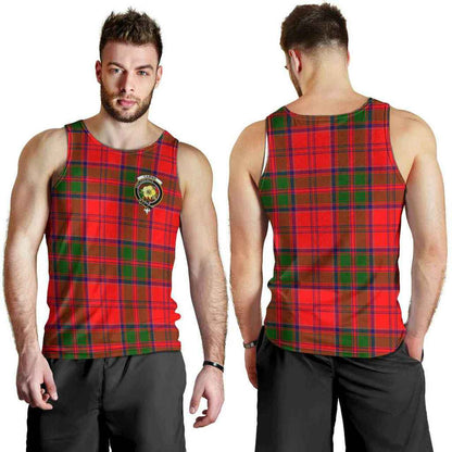 Cairns Tartan Crest Men Tank Top