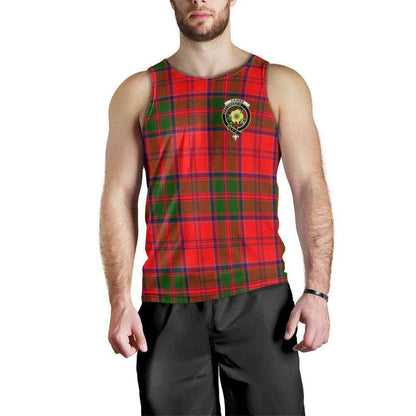 Cairns Tartan Crest Men Tank Top