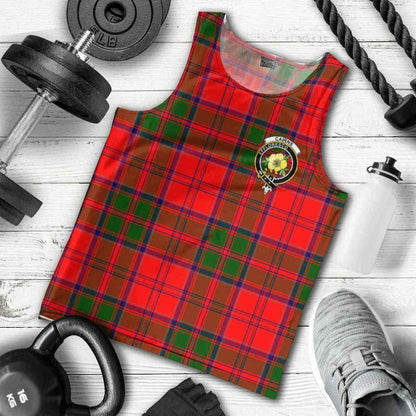 Cairns Tartan Crest Men Tank Top