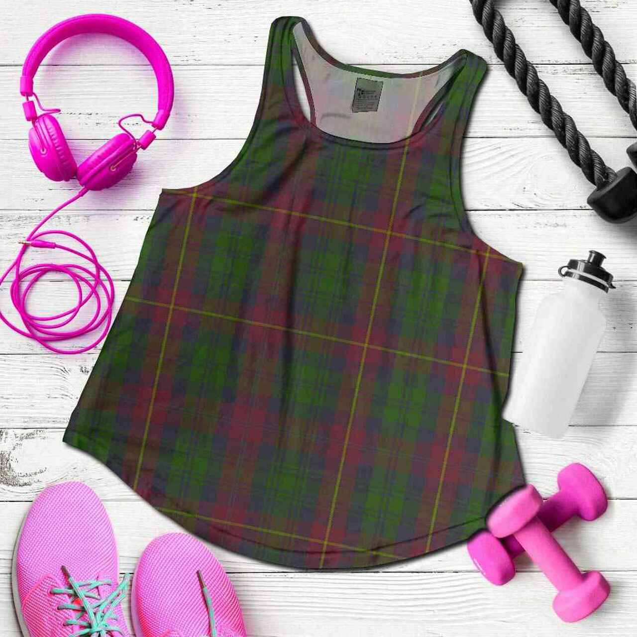 Cairns Tartan Plaid Women Racerback Tank