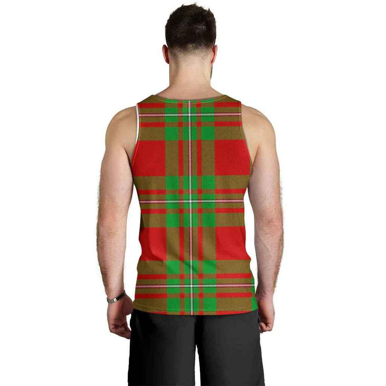 Callander Tartan Crest Men Tank Top