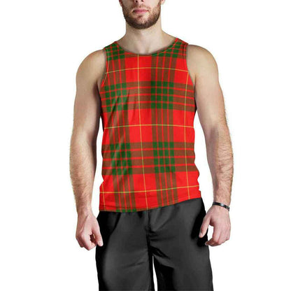 Cameron Modern Tartan Plaid Men Tank Top