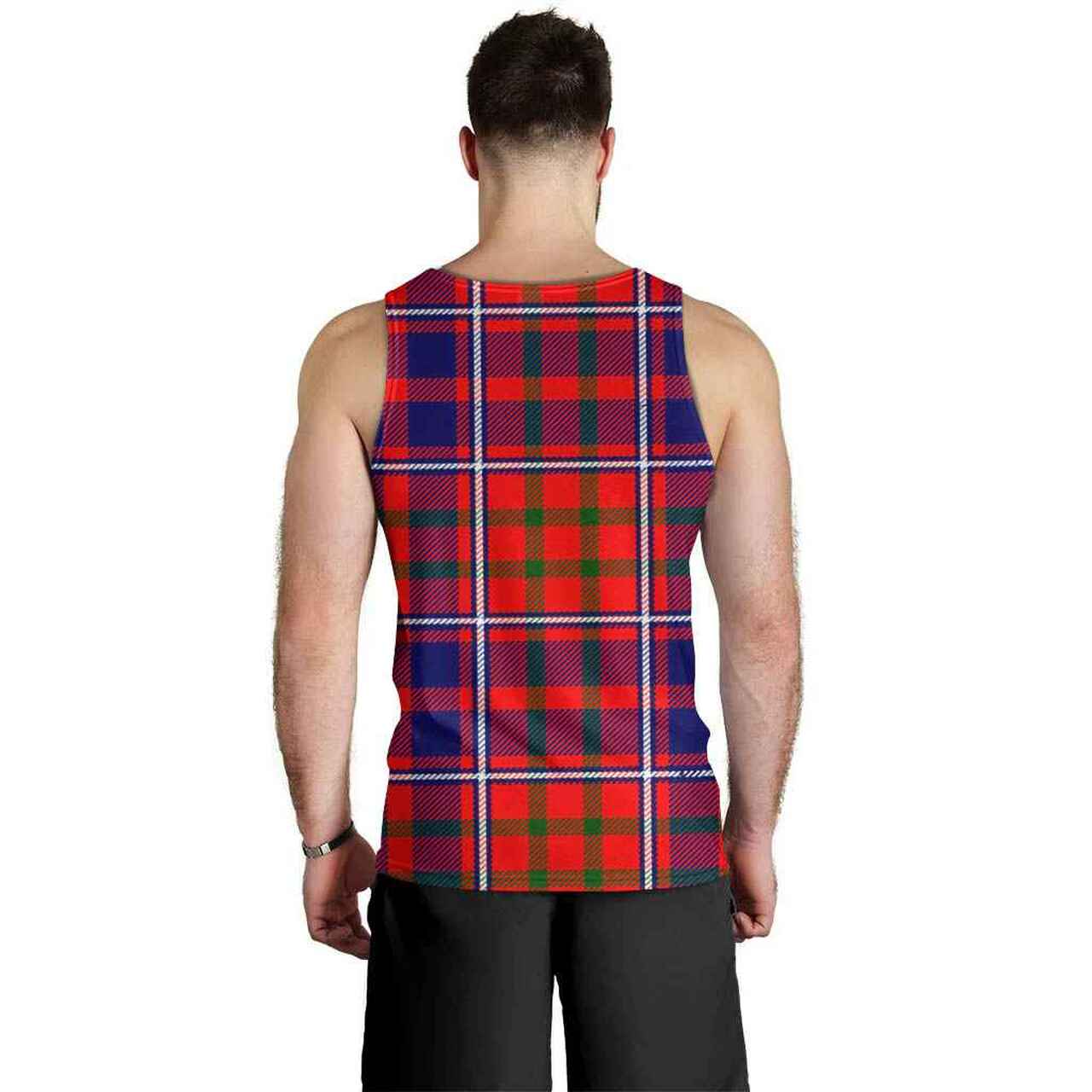 Cameron of Lochiel Modern Tartan Plaid Men Tank Top