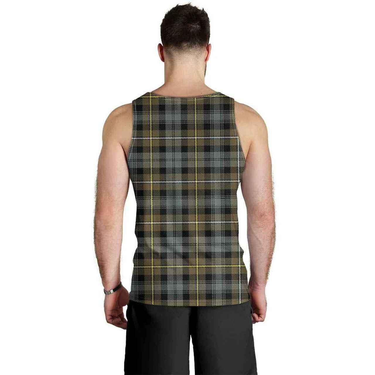 Campbell Argyll Weathered Tartan Plaid Men Tank Top