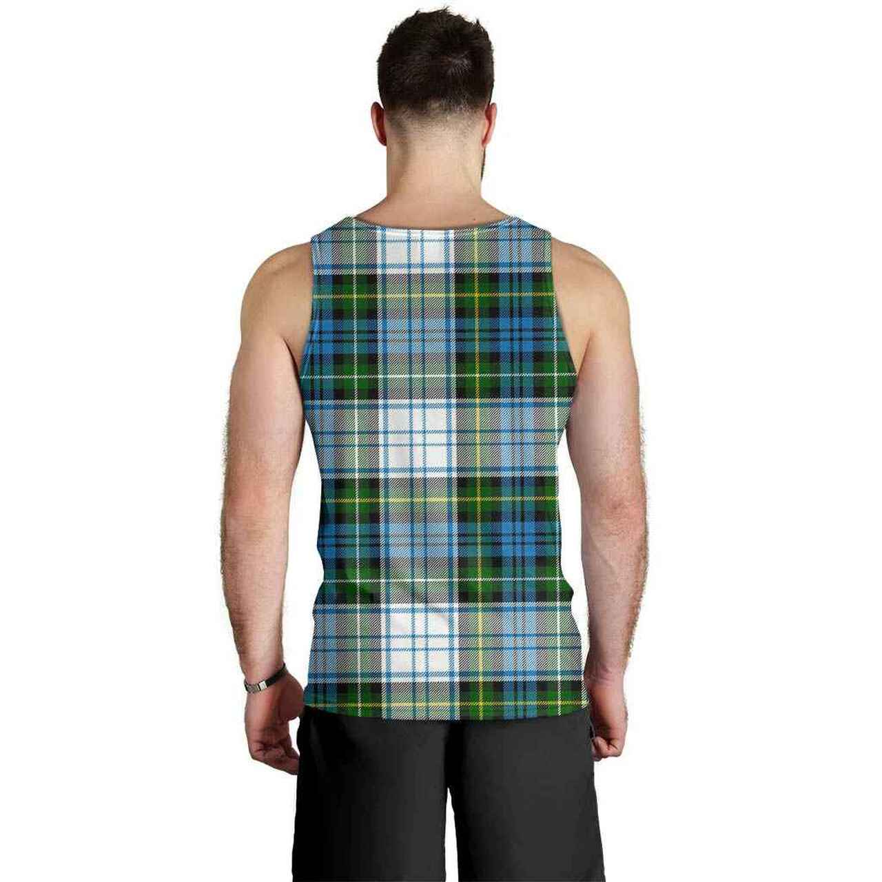 Campbell Dress Tartan Plaid Men Tank Top