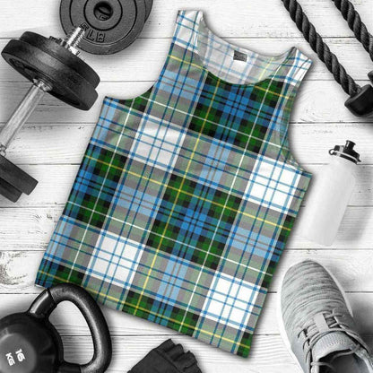 Campbell Dress Tartan Plaid Men Tank Top