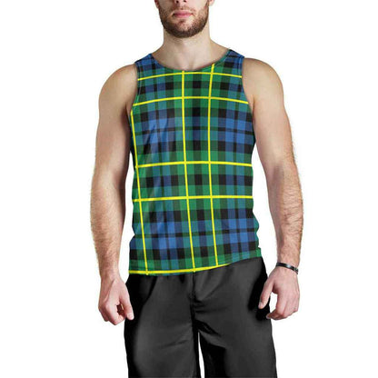 Campbell of Breadalbane Ancient Tartan Plaid Men Tank Top