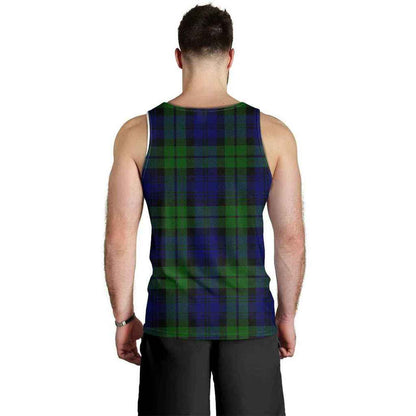 Campbell of Breadalbane Tartan Crest Men Tank Top