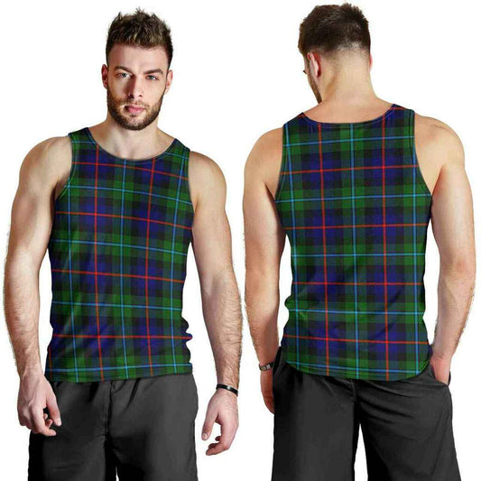 Campbell of Cawdor Modern Tartan Plaid Men Tank Top