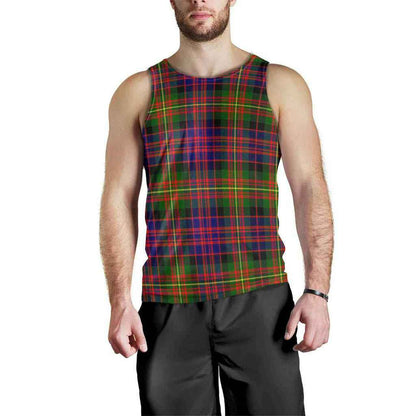 Carnegie Modern Tartan Plaid Men Tank Top