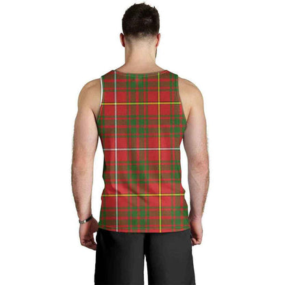 Carruthers Tartan Crest Men Tank Top