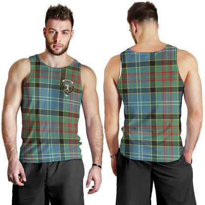 Cathcart Tartan Crest Men Tank Top