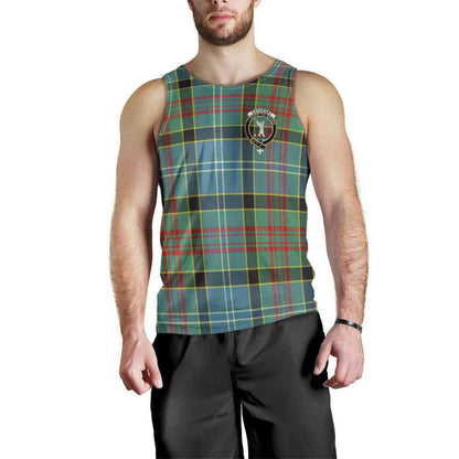 Cathcart Tartan Crest Men Tank Top