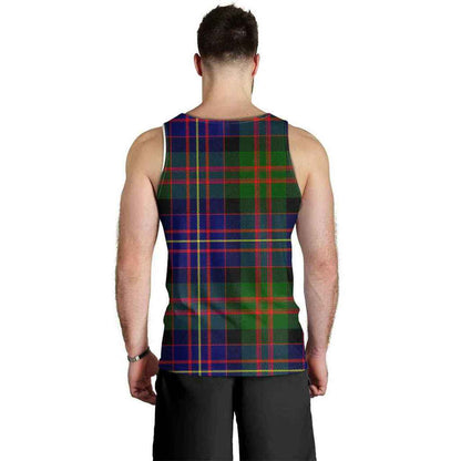 Chalmers Tartan Crest Men Tank Top