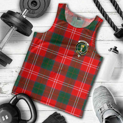 Chisholm Tartan Crest Men Tank Top