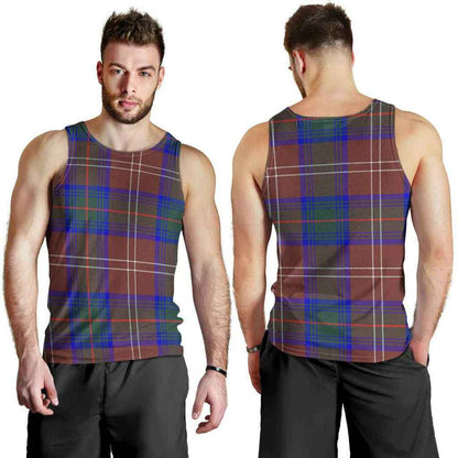 Chisholm Hunting Modern Tartan Plaid Men Tank Top