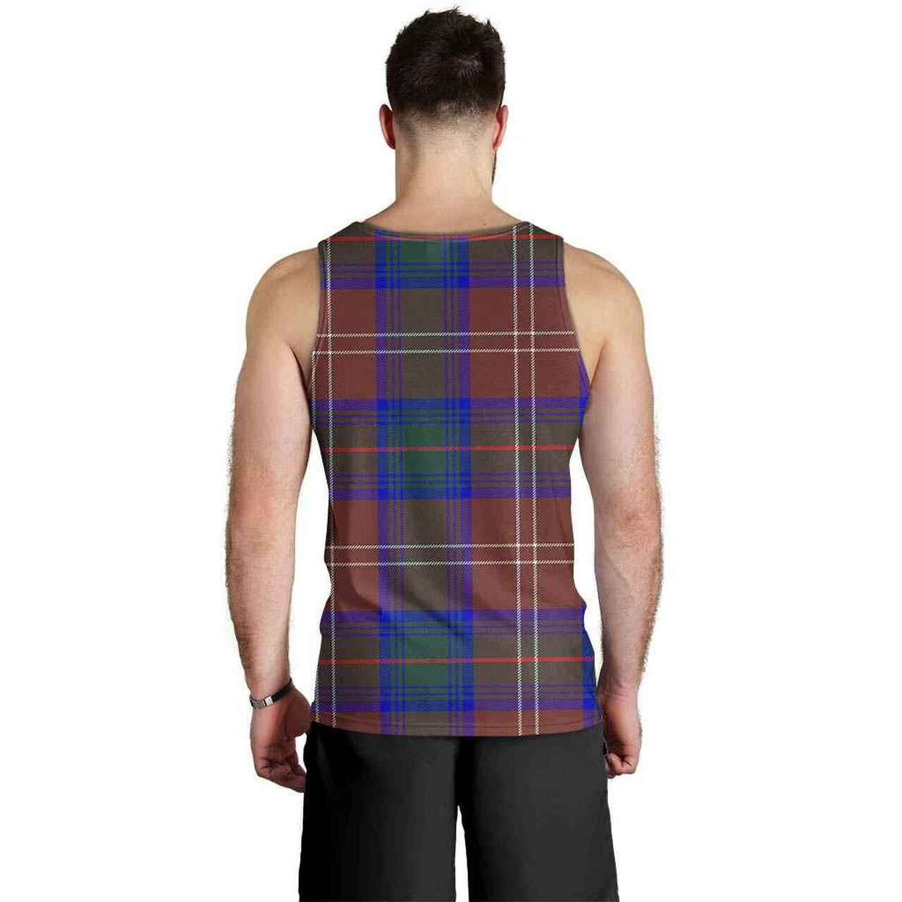 Chisholm Hunting Modern Tartan Plaid Men Tank Top