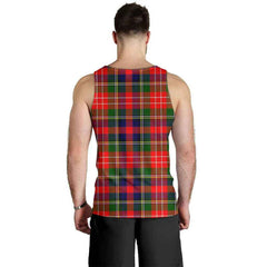 Christie Tartan Plaid Men Tank Top