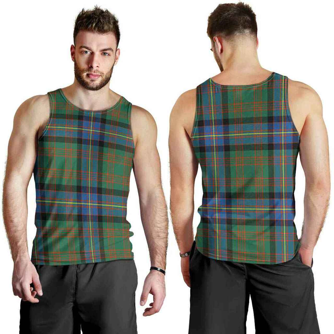 Cochrane Ancient Tartan Plaid Men Tank Top