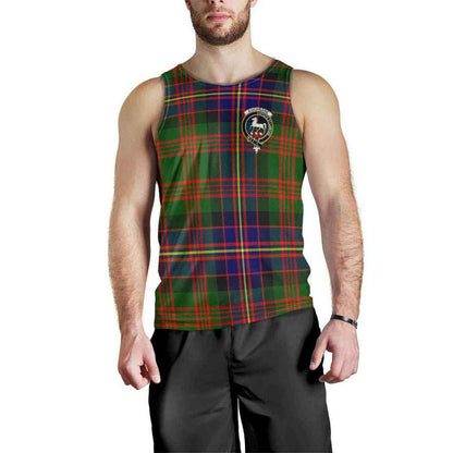 Cochrane Tartan Crest Men Tank Top