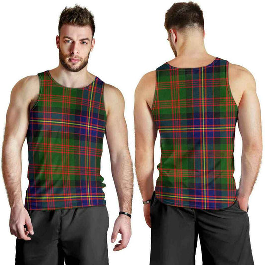 Cochrane Modern Tartan Plaid Men Tank Top