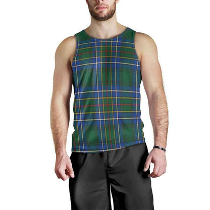 Cockburn Ancient Tartan Plaid Men Tank Top