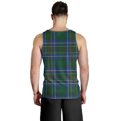 Cockburn Ancient Tartan Plaid Men Tank Top