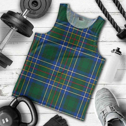 Cockburn Ancient Tartan Plaid Men Tank Top