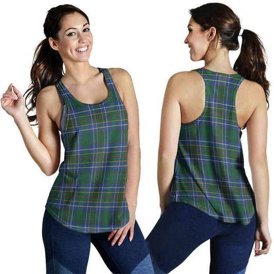 Cockburn Ancient Tartan Plaid Women Racerback Tank