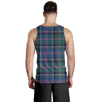 Cooper Tartan Crest Men Tank Top