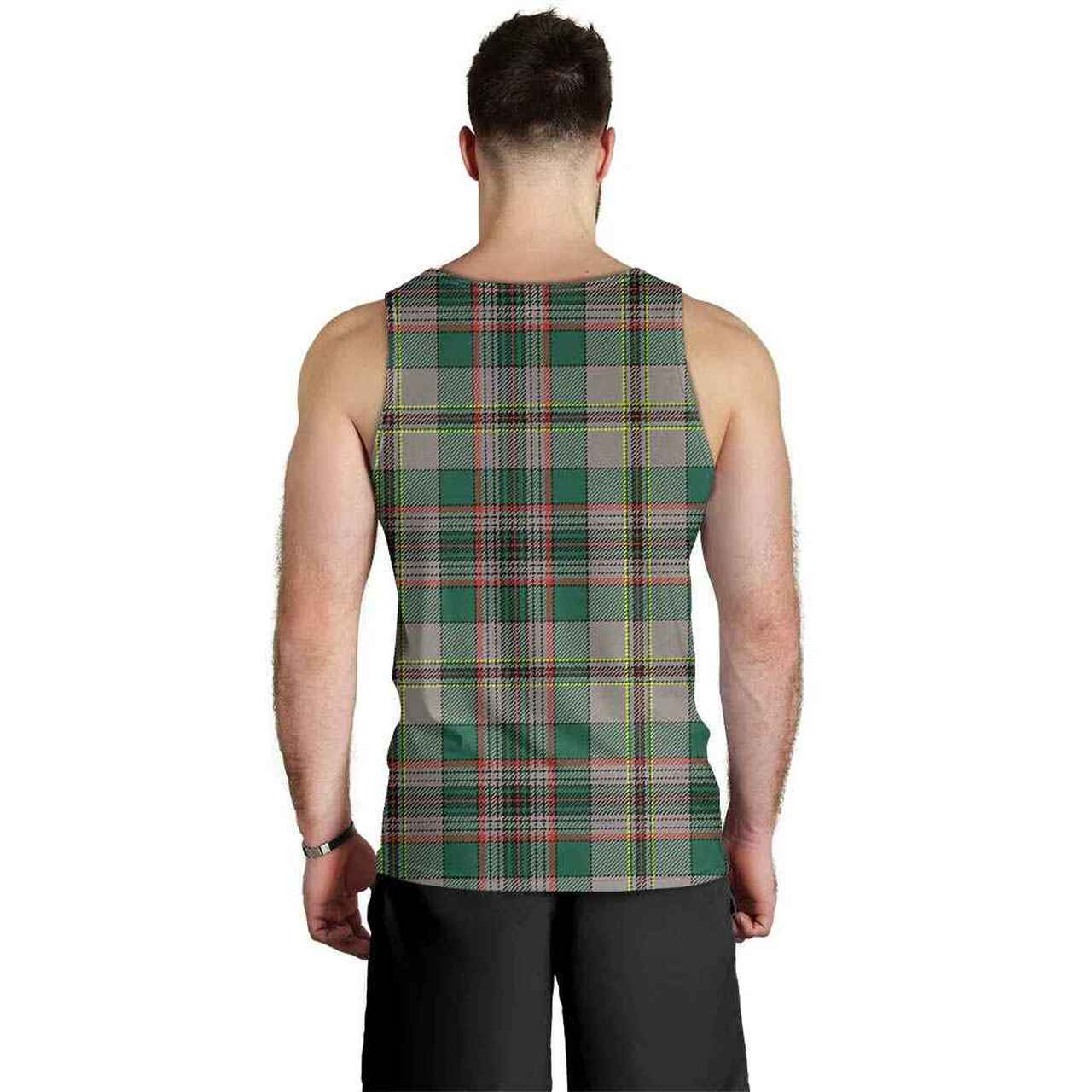 Craig Ancient Tartan Plaid Men Tank Top