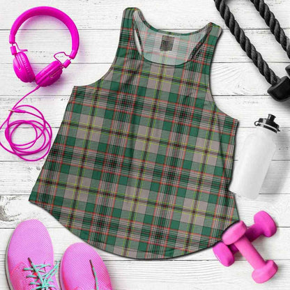 Craig Ancient Tartan Plaid Women Racerback Tank