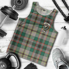 Craig Tartan Crest Men Tank Top