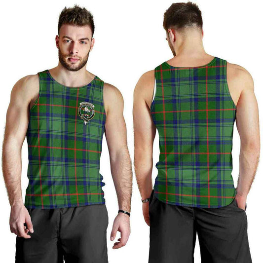 Cranstoun Tartan Crest Men Tank Top