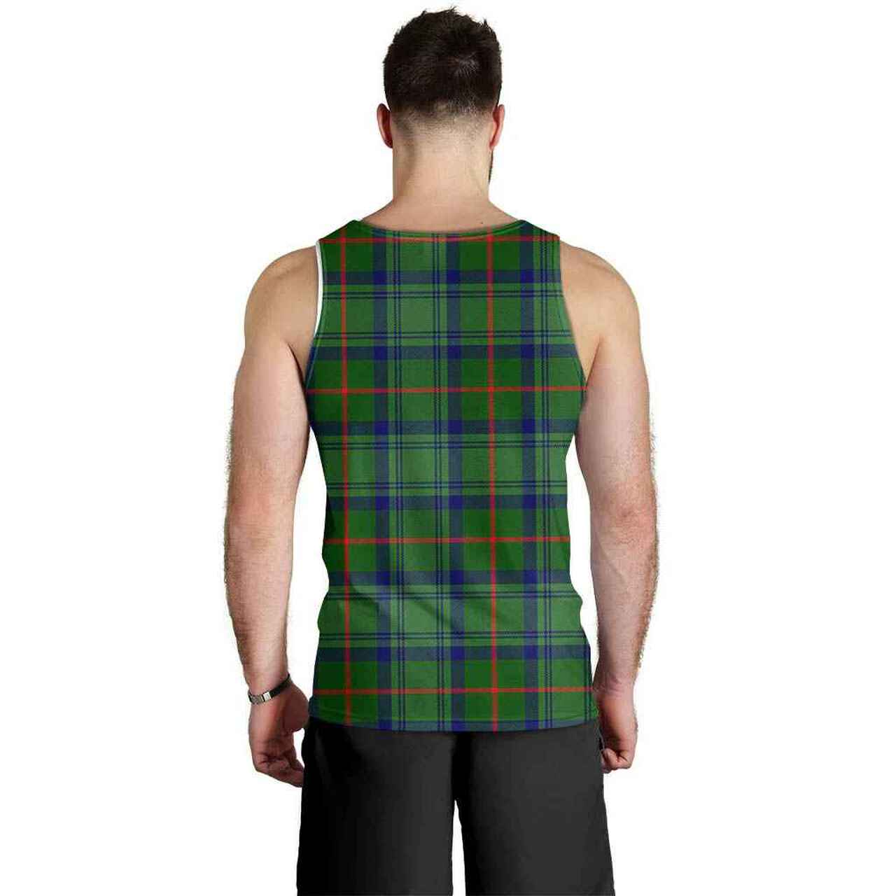 Cranstoun Tartan Crest Men Tank Top