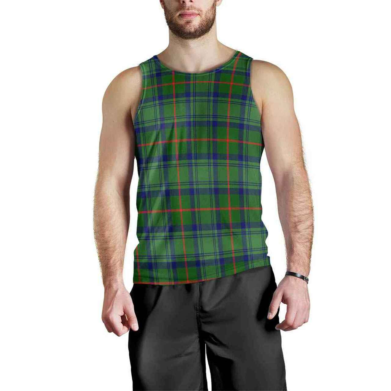 Cranstoun Tartan Plaid Men Tank Top