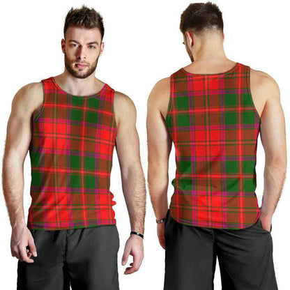 Crief District Tartan Plaid Men Tank Top