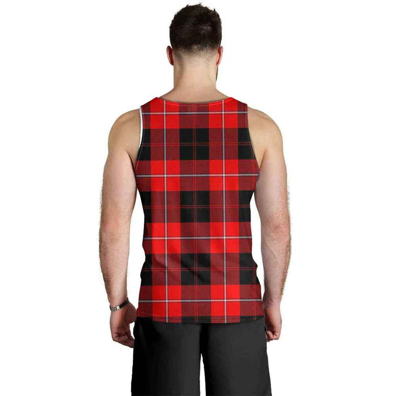 Cunningham Tartan Crest Men Tank Top