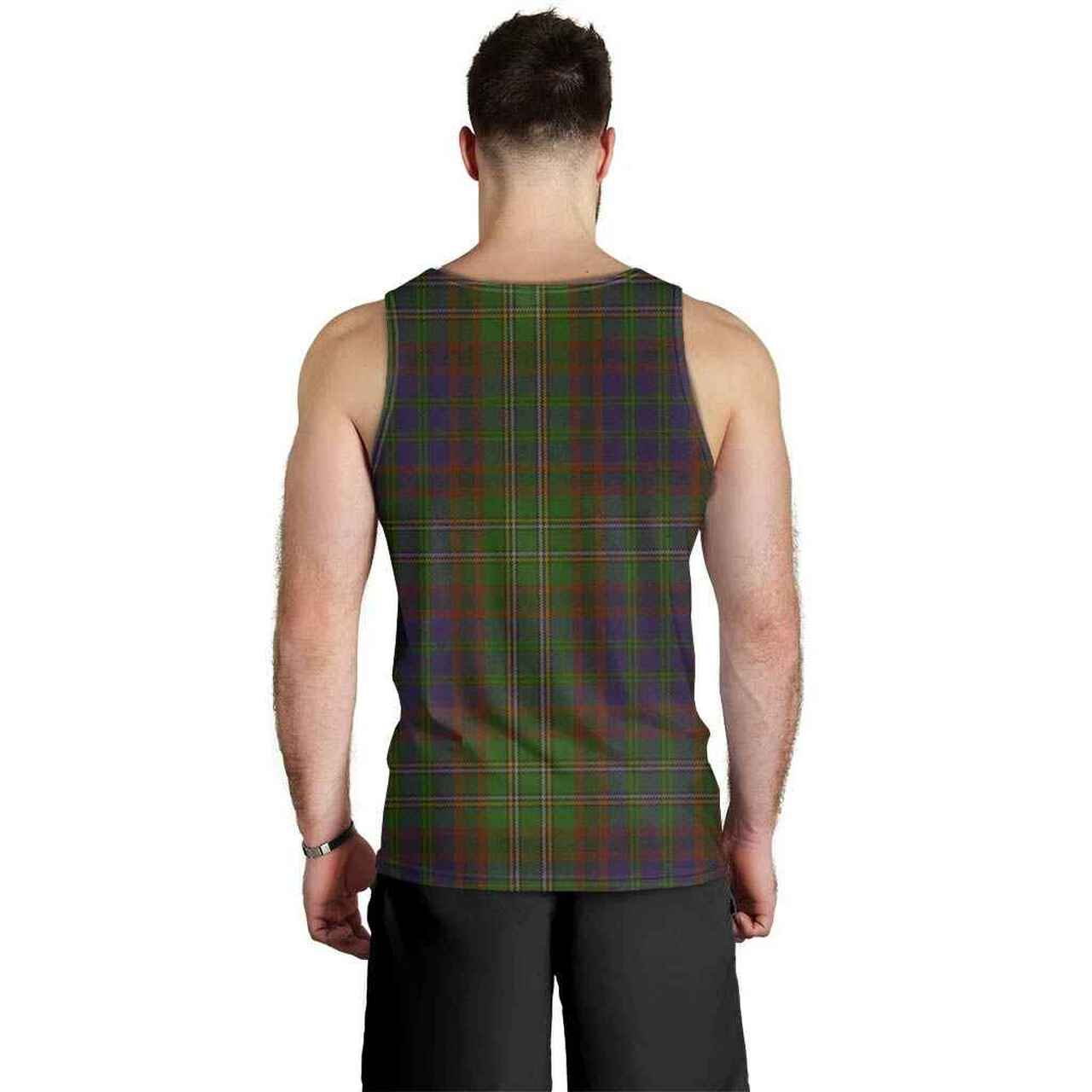 Cunningham Hunting Modern Tartan Plaid Men Tank Top