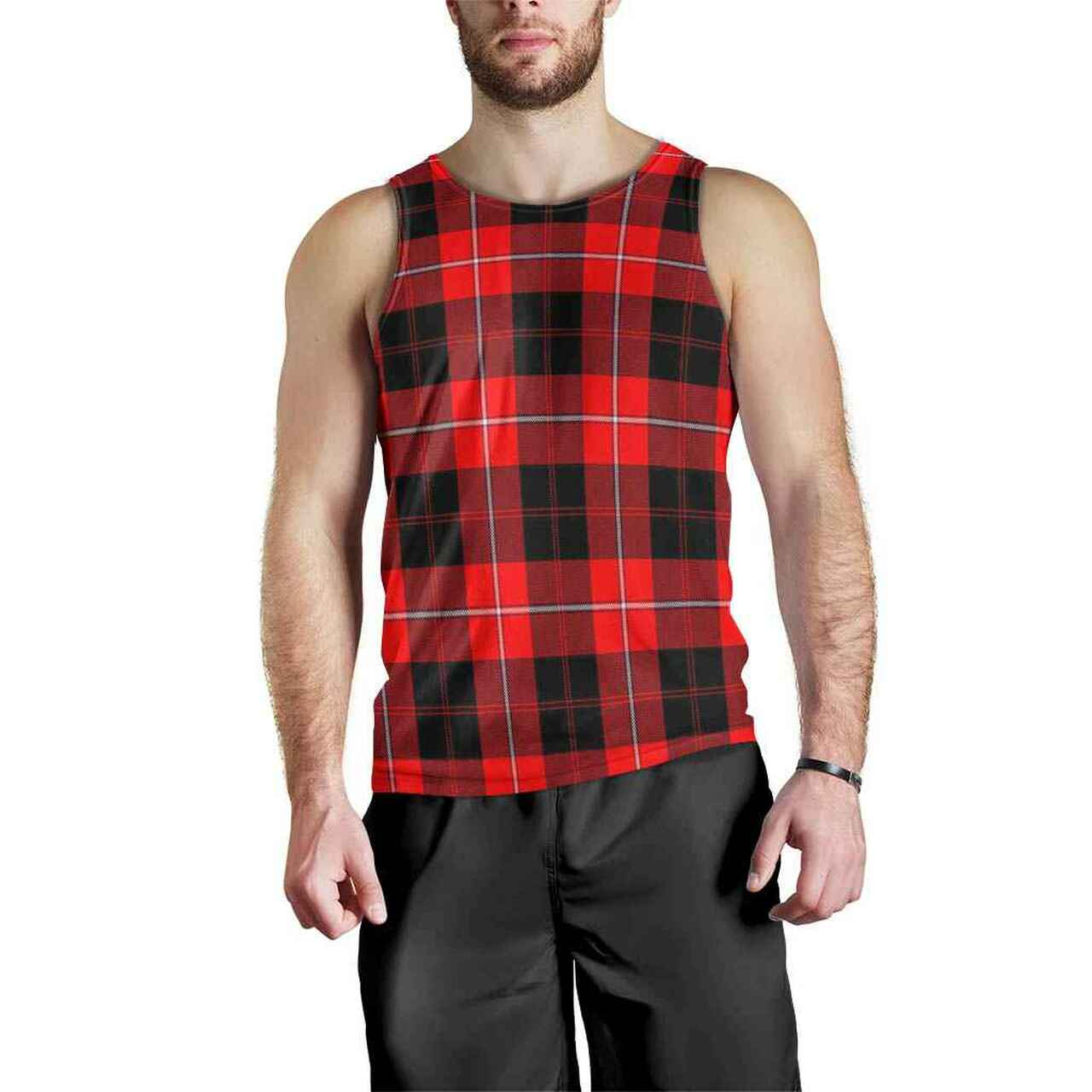 Cunningham Modern Tartan Plaid Men Tank Top