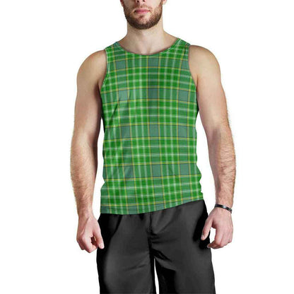 Currie Tartan Plaid Men Tank Top