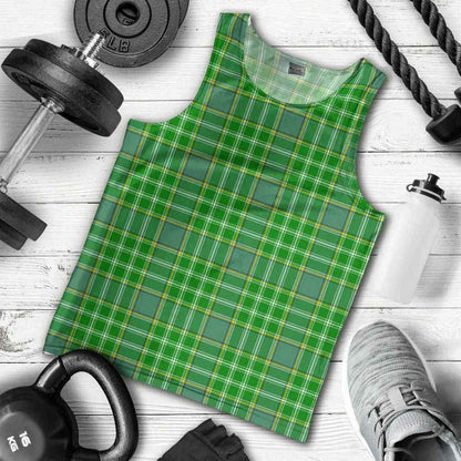 Currie Tartan Plaid Men Tank Top