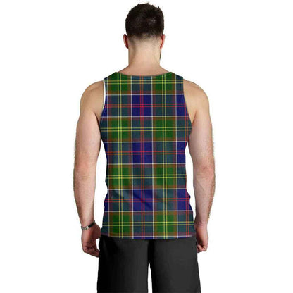 Dalrymple Tartan Crest Men Tank Top