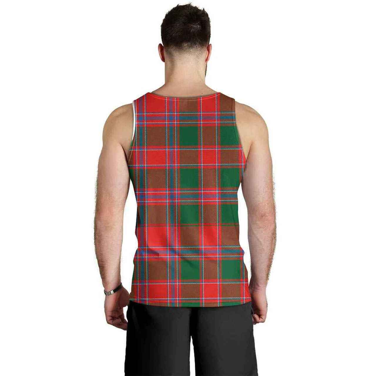 Dalziel Tartan Crest Men Tank Top