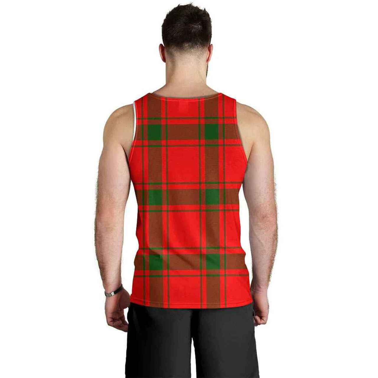 Darroch (Gourock) Tartan Crest Men Tank Top