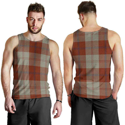 Davidson Dress Dancers Tartan Plaid Men Tank Top