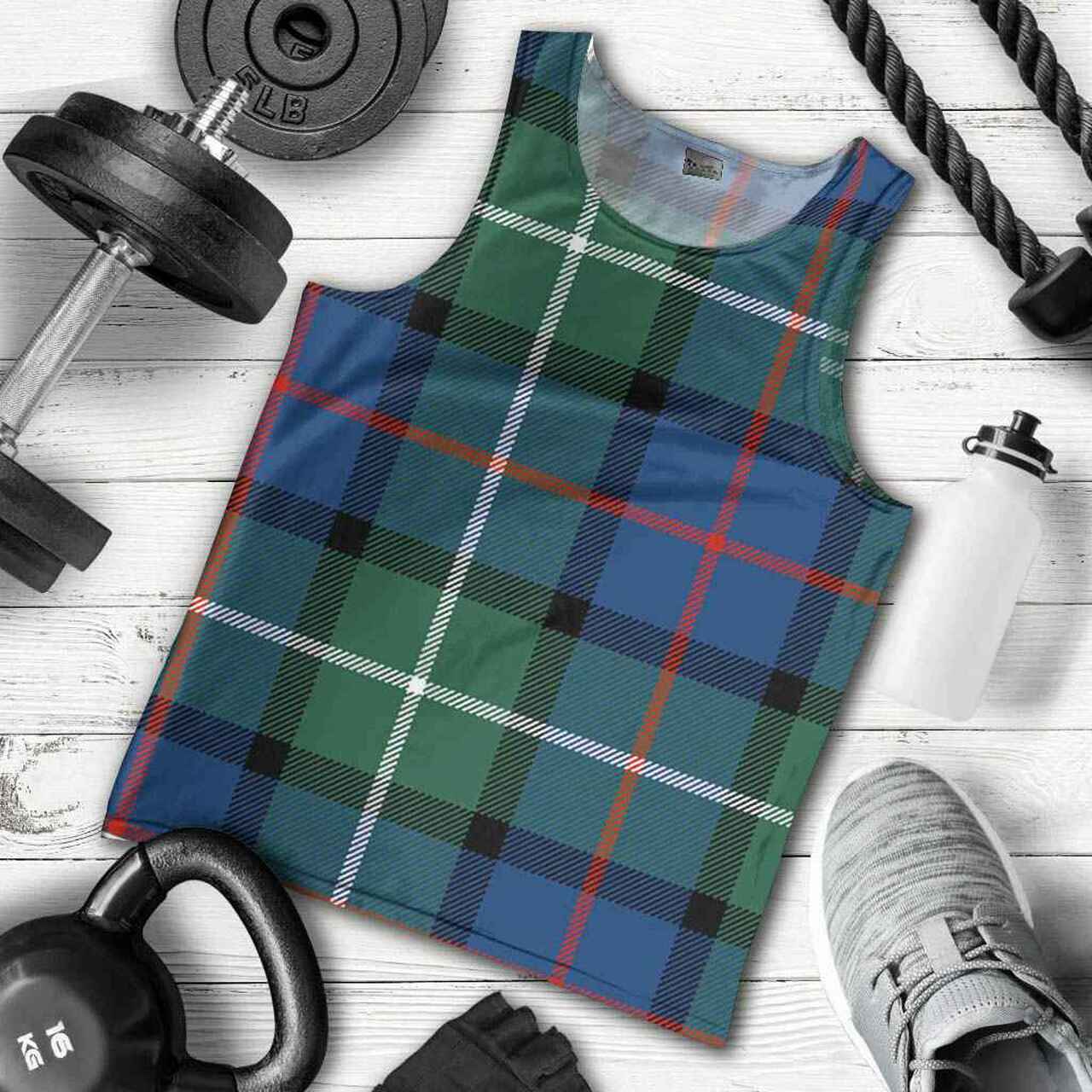 Davidson of Tulloch Tartan Plaid Men Tank Top