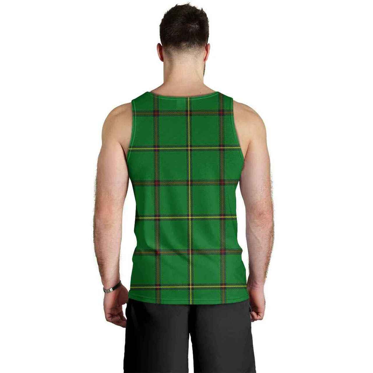 Don (Tribe-of-Mar) Tartan Plaid Men Tank Top